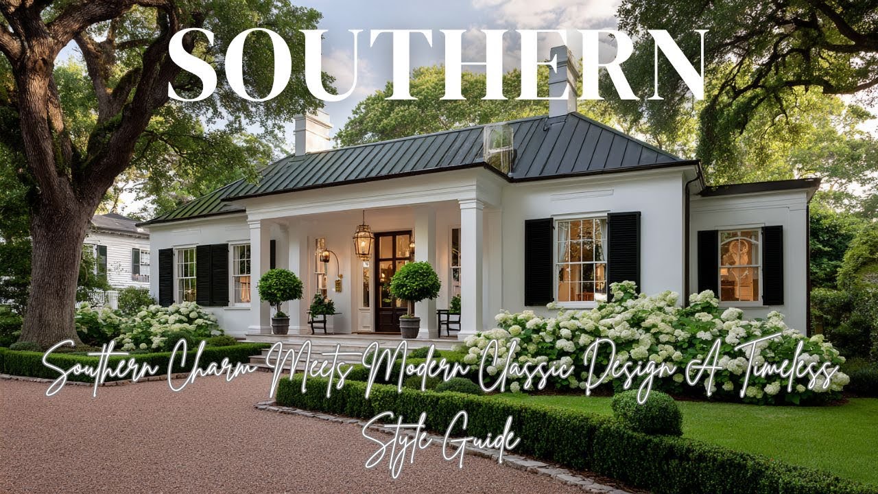 Southern Charm Meets Modern Classic Design: A Timeless Style Guide