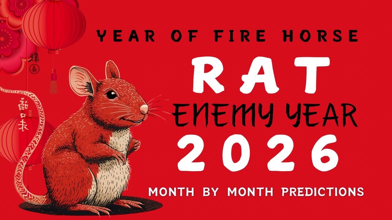 Rat 2026 horoscope yearly and monthly 