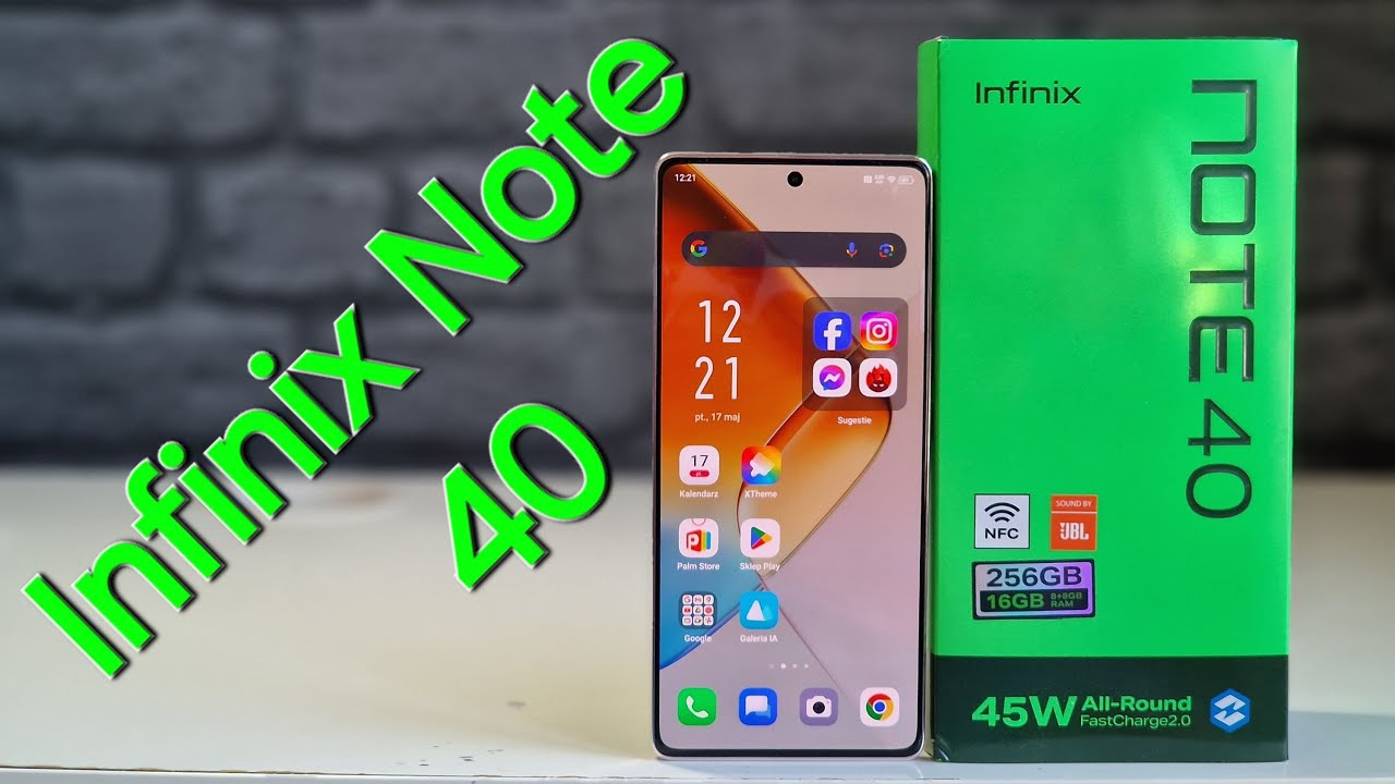 Infinix Note 40. Sensowna alternatywa dla Pro 👍