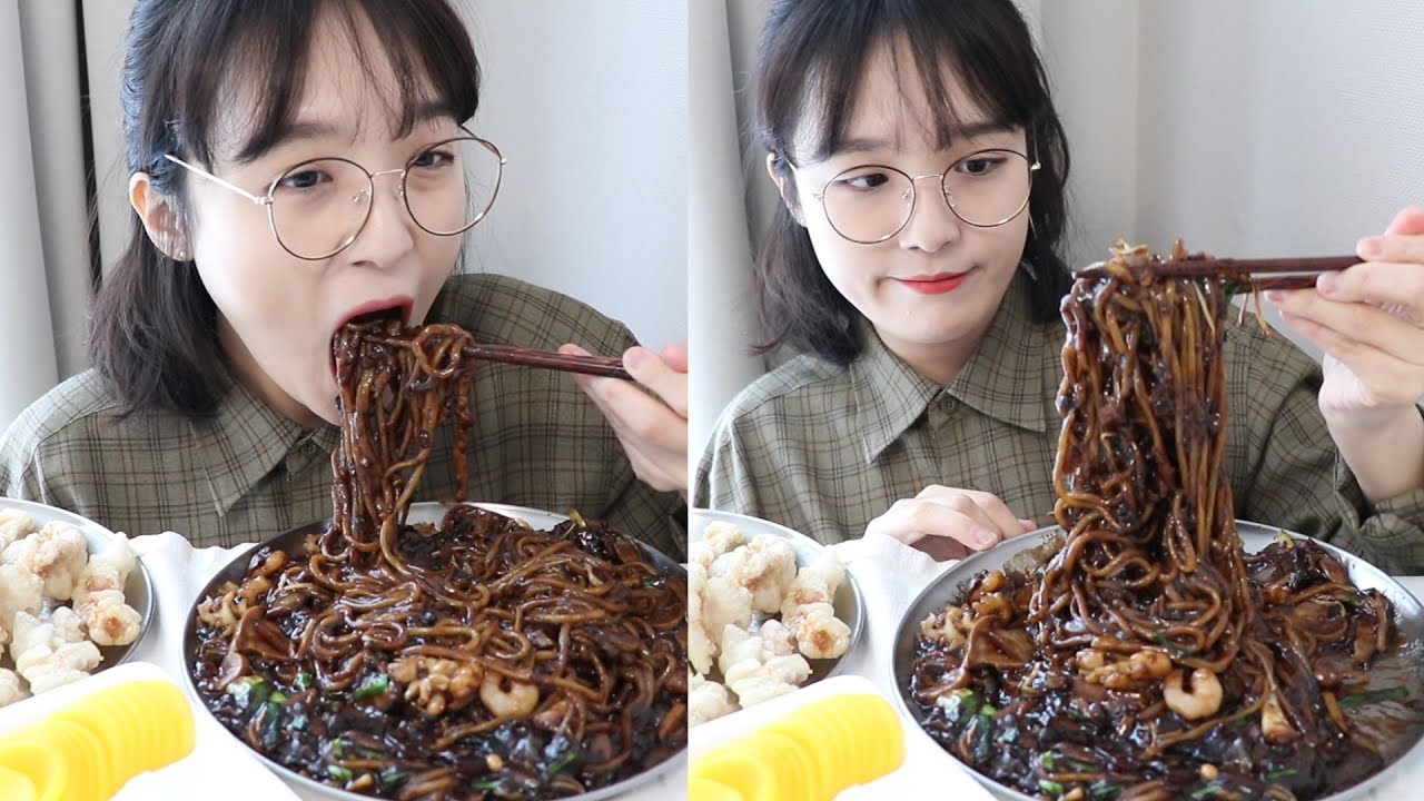 해물 쟁반짜장과 탕수육 먹방 _ 짜장면 먹방은 역시 언제나 👍👍👍 :D