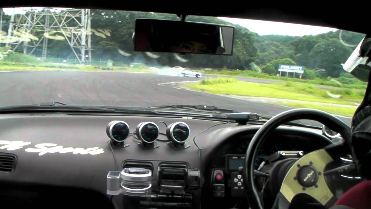 日光サーキット 車載 ドリフト 2011年7月18日