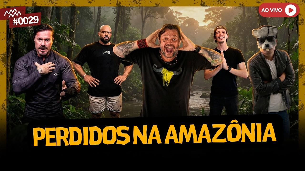 BALESTRIN, RICARDINHO ACF E RATO BORRACHUDO PERDIDOS NA AMAZÔNIA - RICHARD RECEBE #0029