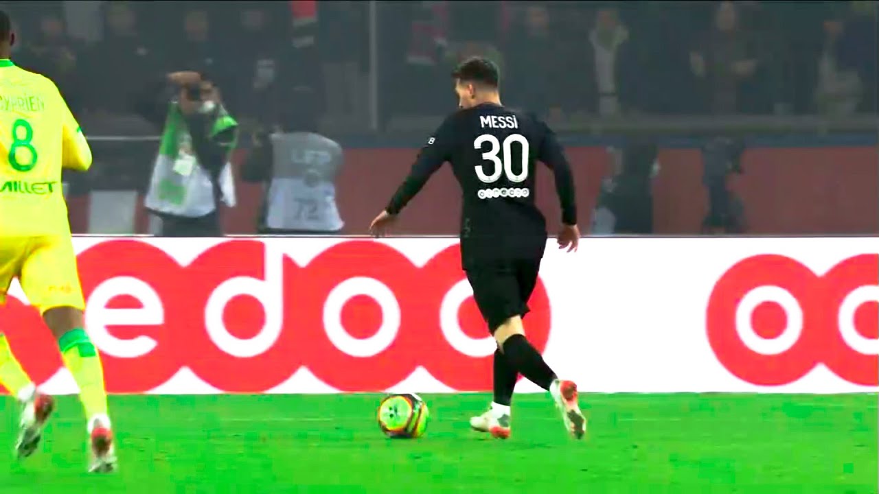 Lionel Messi vs Nantes 20/11/2021 | Ligue 1 2021/2022 | English Commentary