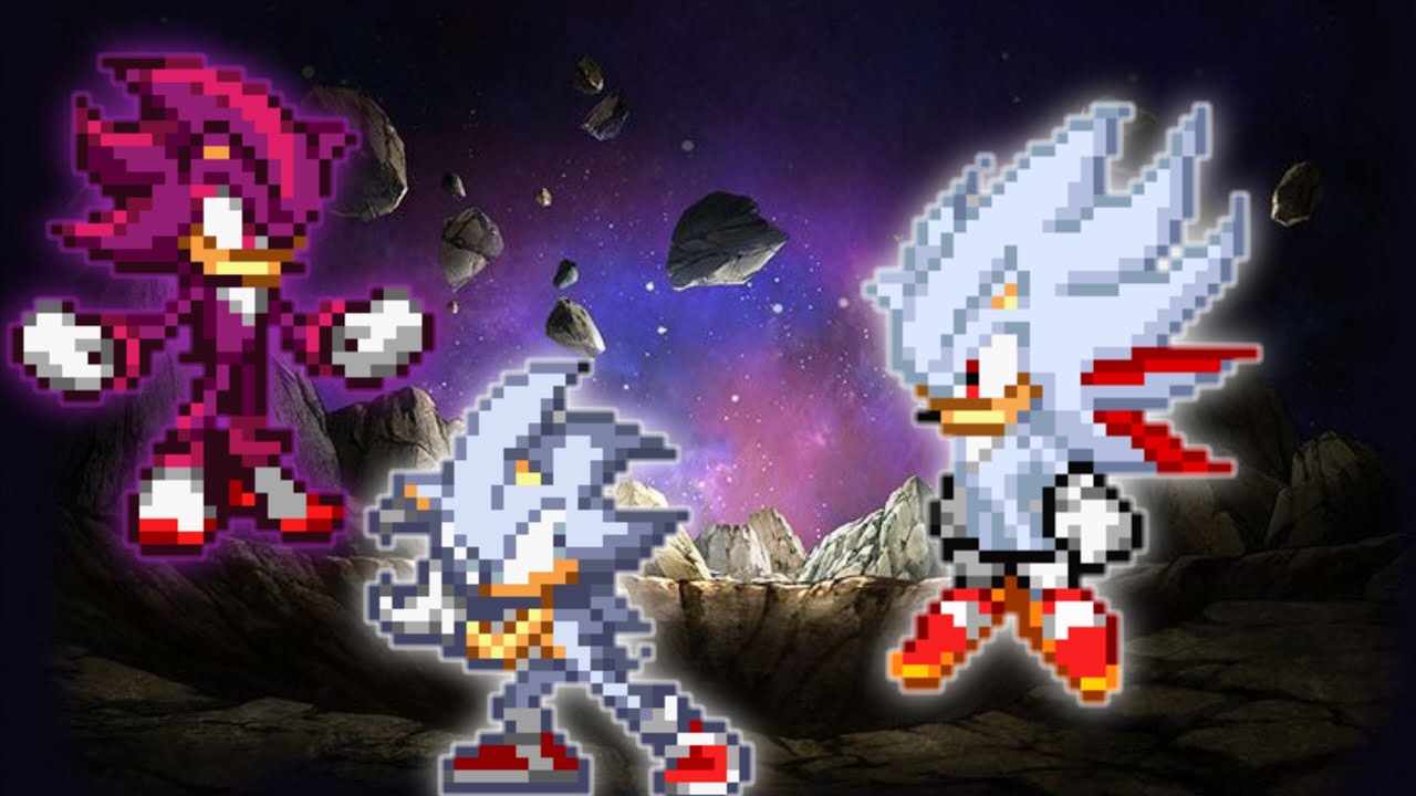 Sonic MUI OP(New) & Shadow UE OP(New) VS Hyper Shadic OP in Jump Force Mugen