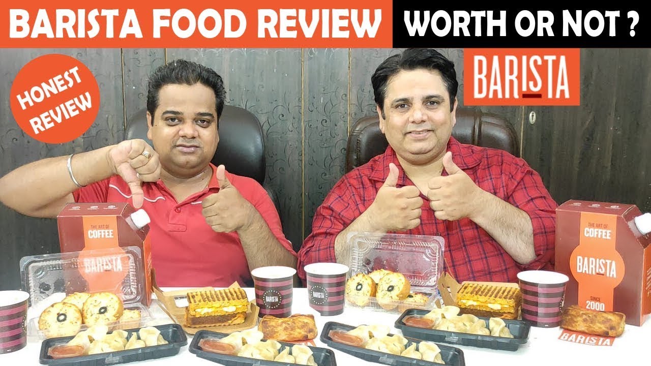 Barista Food Review - Barista Coffee Review ! Barista Cold - Hot Coffee ! Indian Food Vlogs #barista