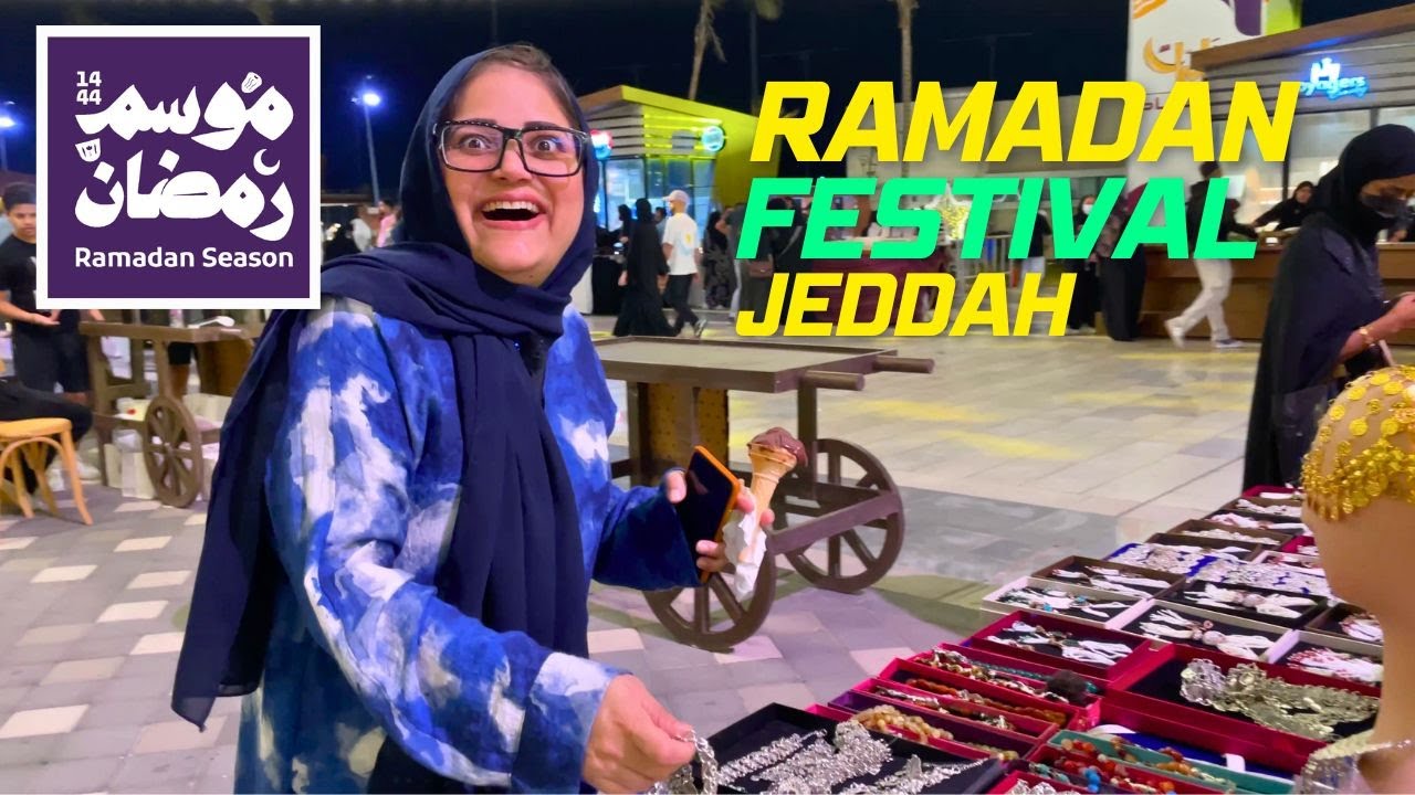 Enjoying The Most in RAMADAN Festival 😃 Jeddah Art Promenade 😍 Ramadan Season Jeddah 😇  @NammoVlogs