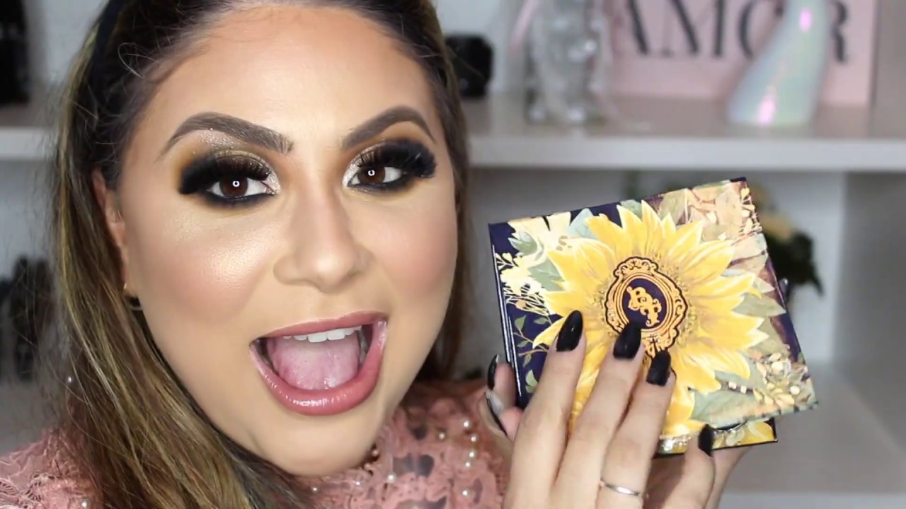 TESTEI A PALETA BT SUNFLOWER BRUNA TAVARES!
