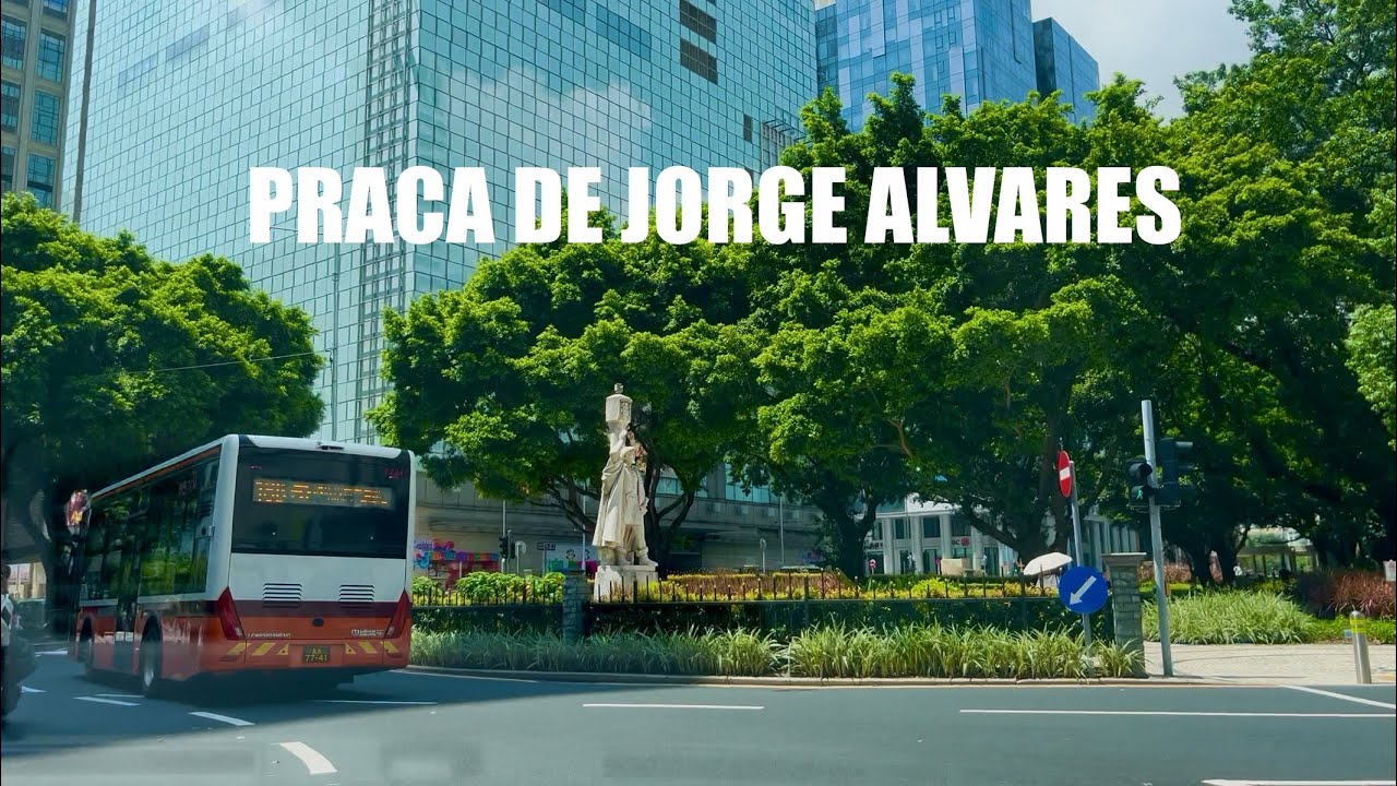 Driving/Portuguese Music - Ruins of St. Paul’s to Praca de Jorge Alvarez - Macau