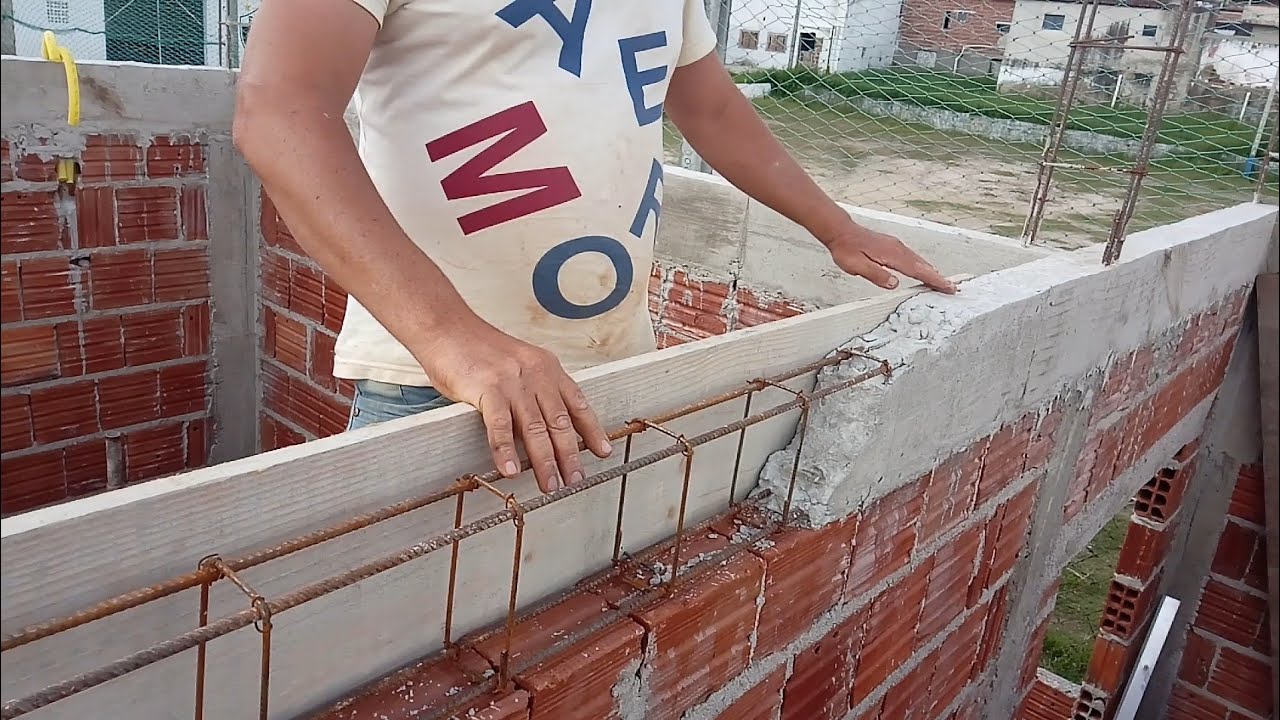 como nivelar o concreto da cinta