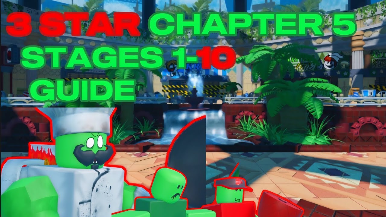 3 STAR CHAPTER 5 GUIDE | STAGES 1-10