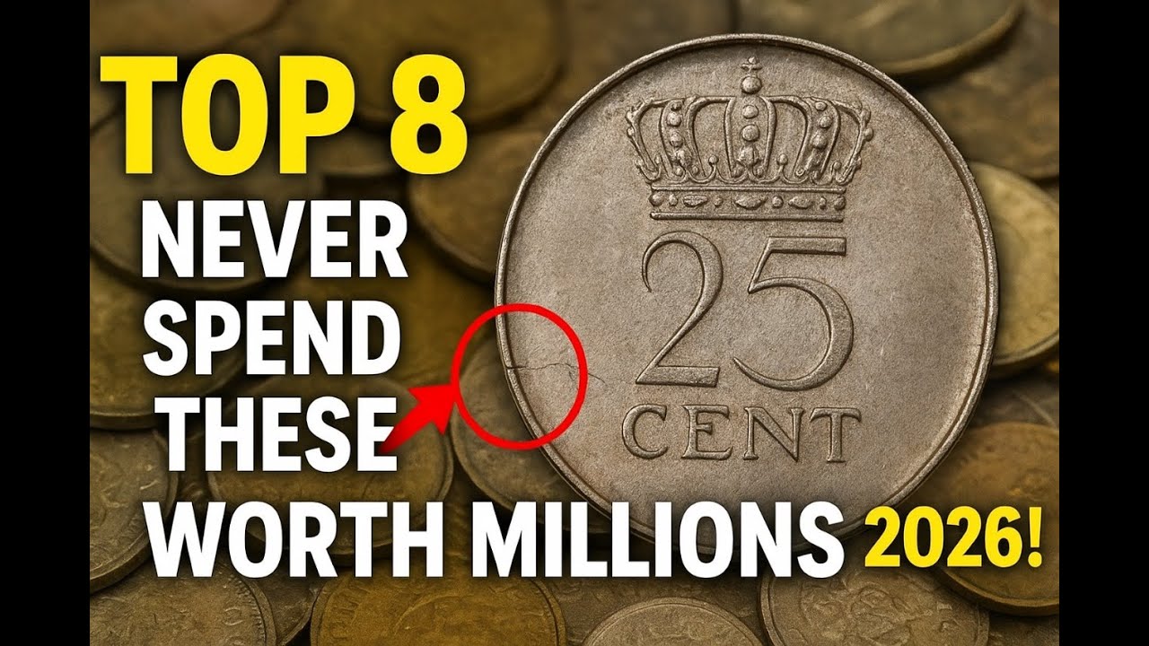 Top Netherlands 25 Cent Coin Value &ndash; Rare Error Coins Selling for MILLIONS in 2026!
