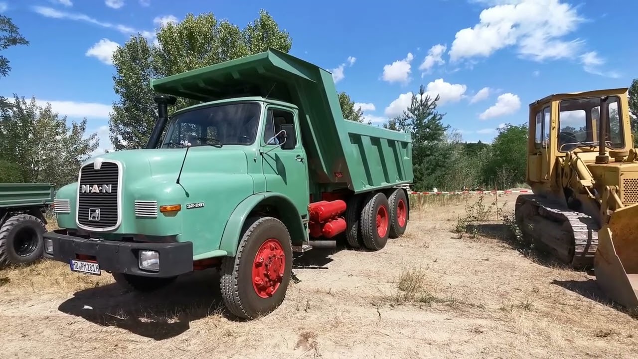 MAN 32-281 Baustellen Kipper