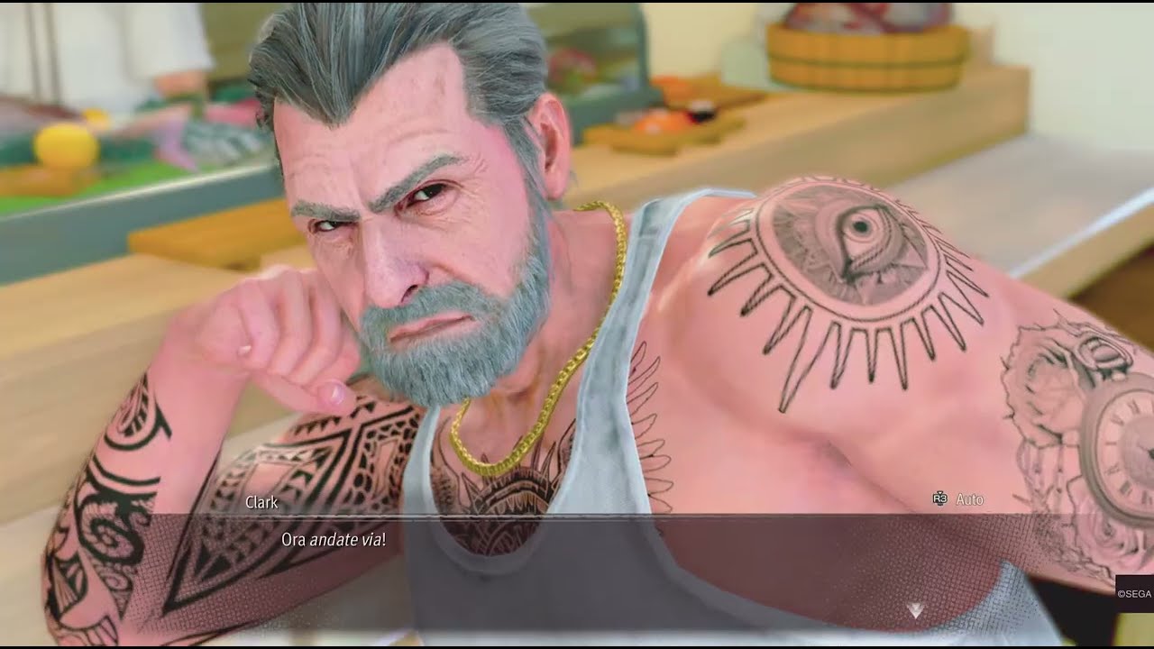 Like a Dragon: Pirate Yakuza in Hawaii:  miniboss Clark