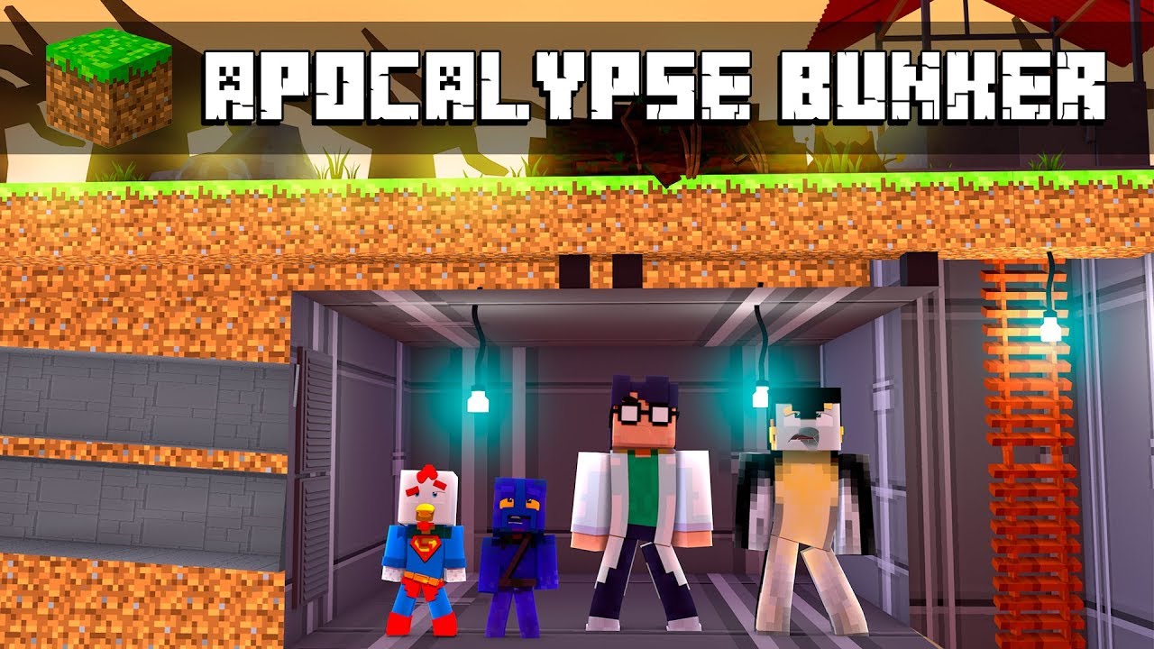 Minecraft | Quiet Place  - MONSTER IN THE BUNKER! #4