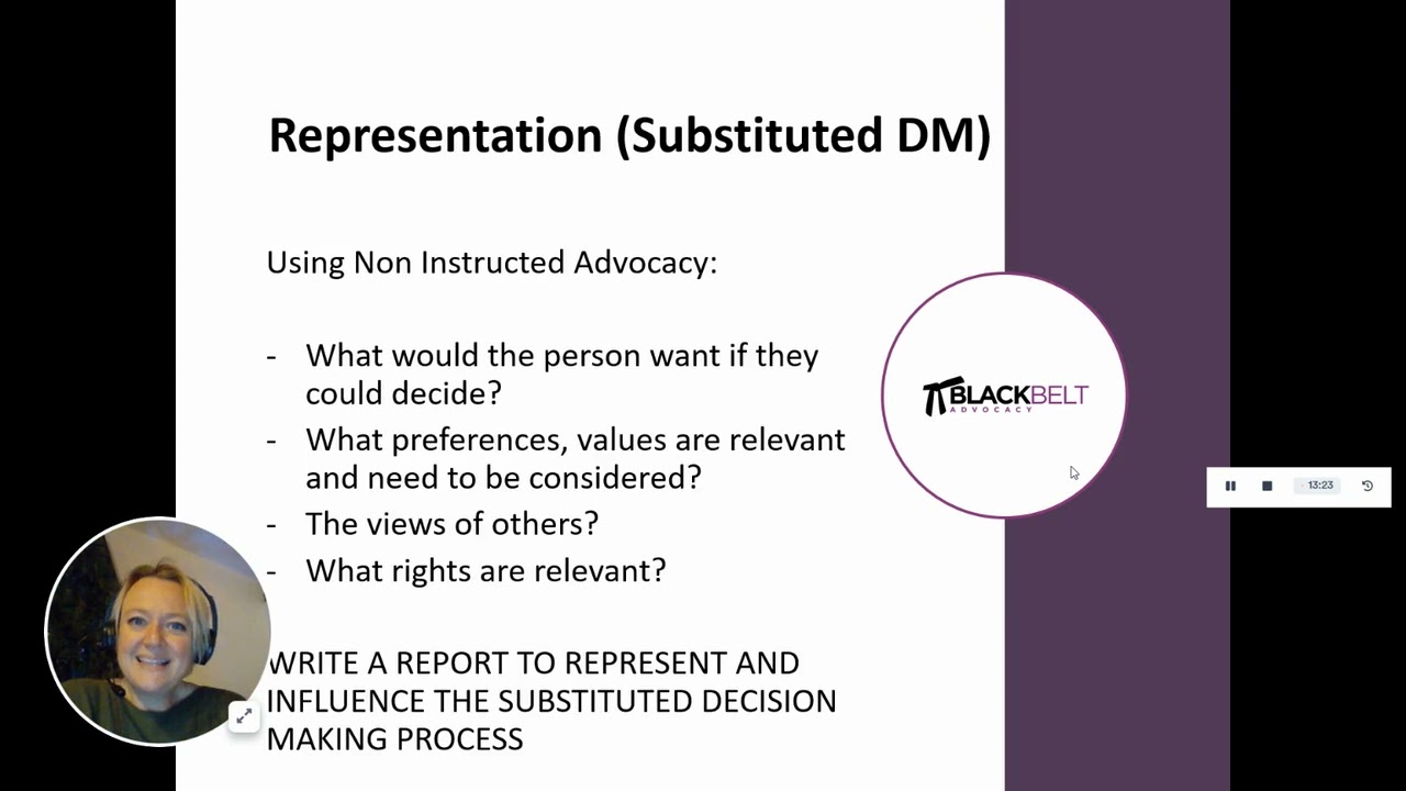IMCA within Serious Medical Treatment (25 overview)