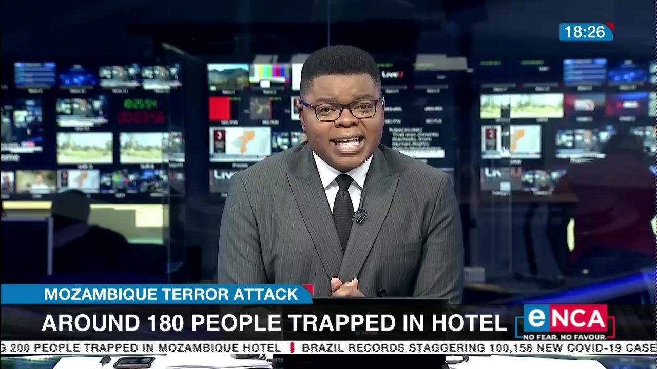 Mozambique Terror Attack | 1/1/ Around 180 people trapped in hotel
