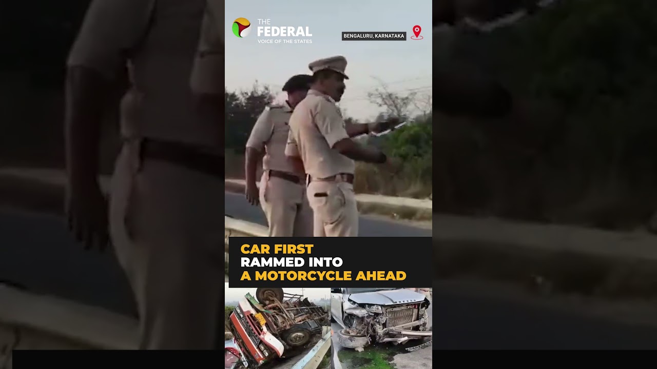 Seven killed in chain collision near Hoskote in Bengaluru Rural | #shorts