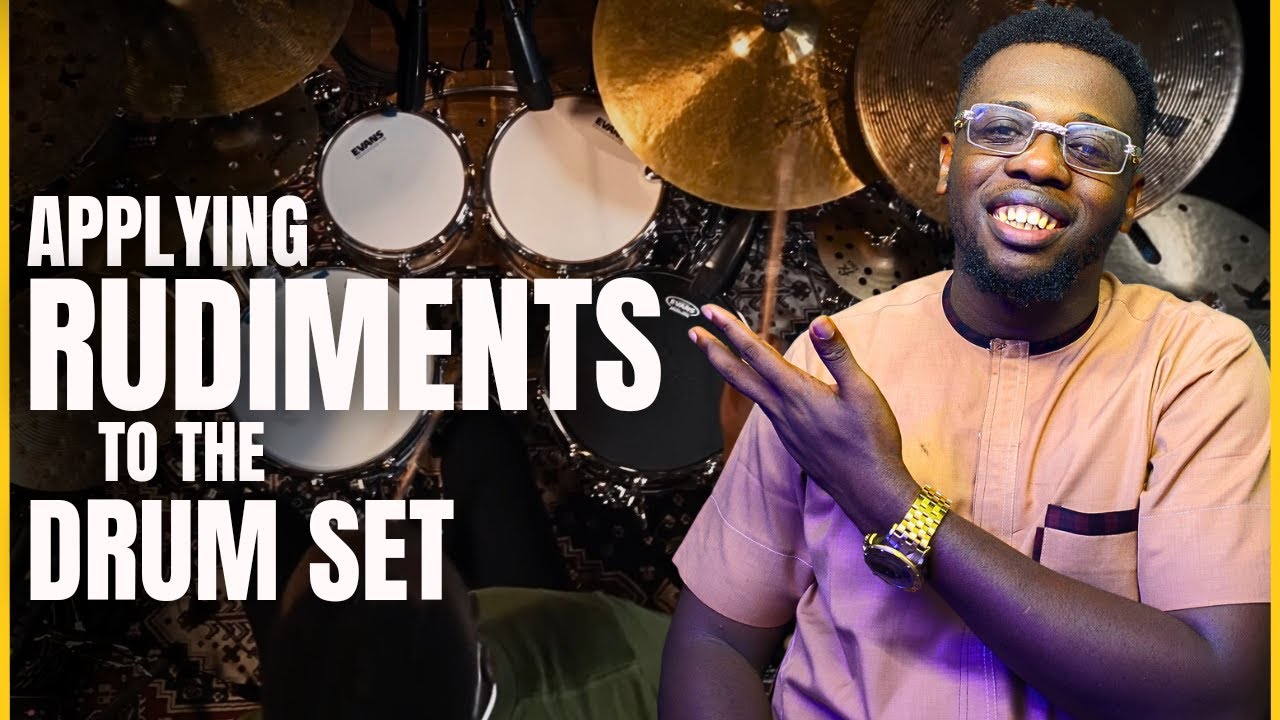 How I learnt to Apply Rudiments as Chops on the Drum Set