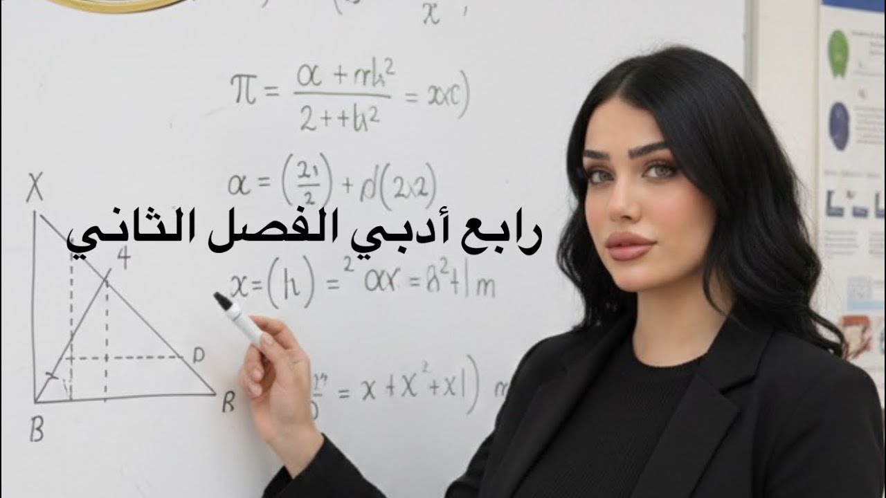 رياضيات الرابع ادبي || 2026 ||  الفصل الثاني  ||القيمة المطلقة