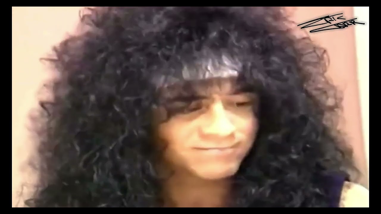 Eric Carr of KISS footage playing guitar 4K