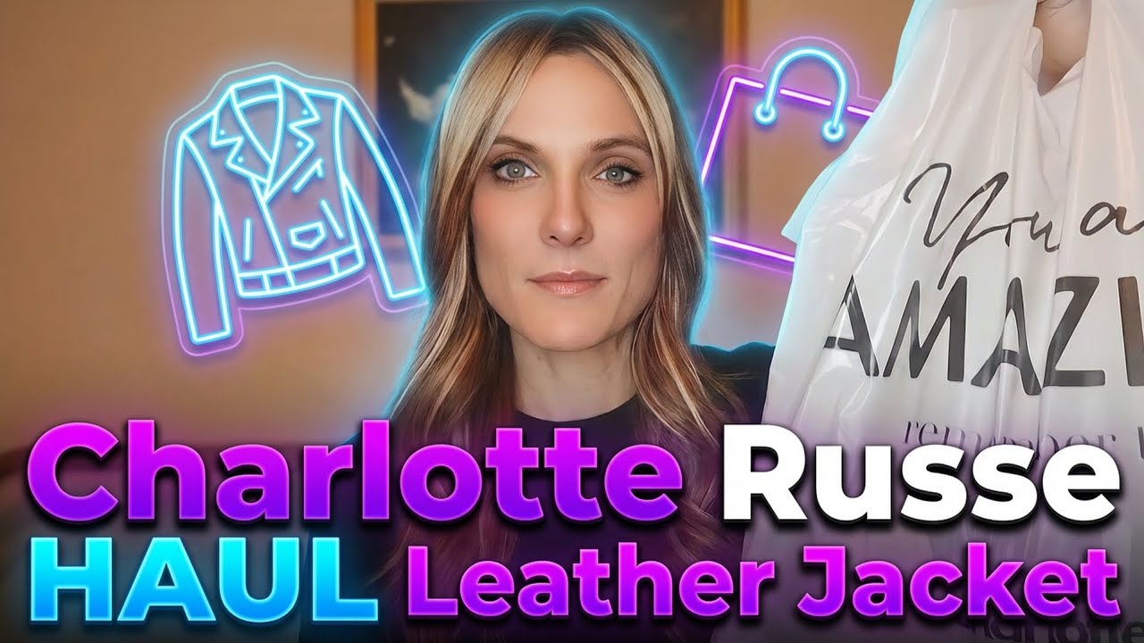 НОВИНКА! Покупки от Charlotte Russe! Кожаная куртка! 
