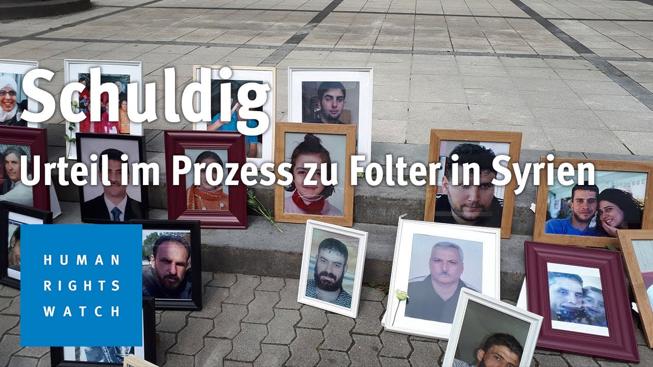 Deutschland: Schuldspruch im Prozess zu Folter in Syrien