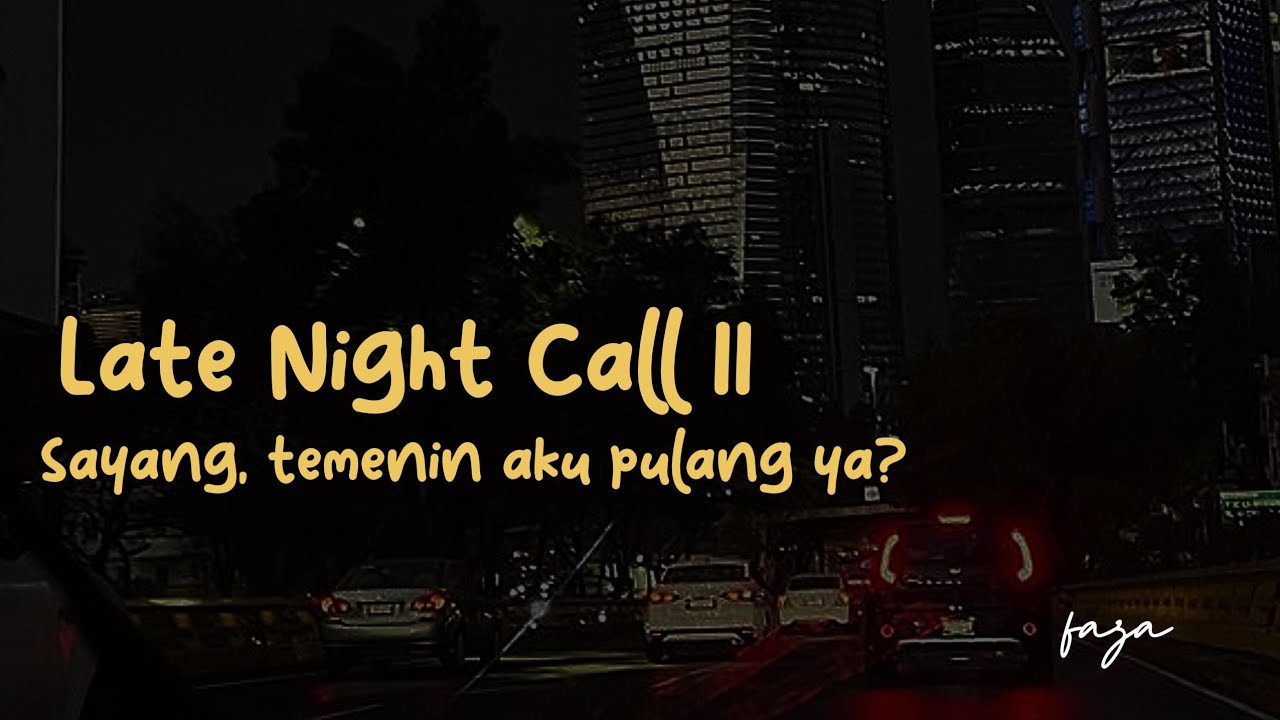 Late Night Call II [ASMR Girlfriend Roleplay Indonesia] [LDR] [Clingy] [Wife] [Comfort] [Pacar]