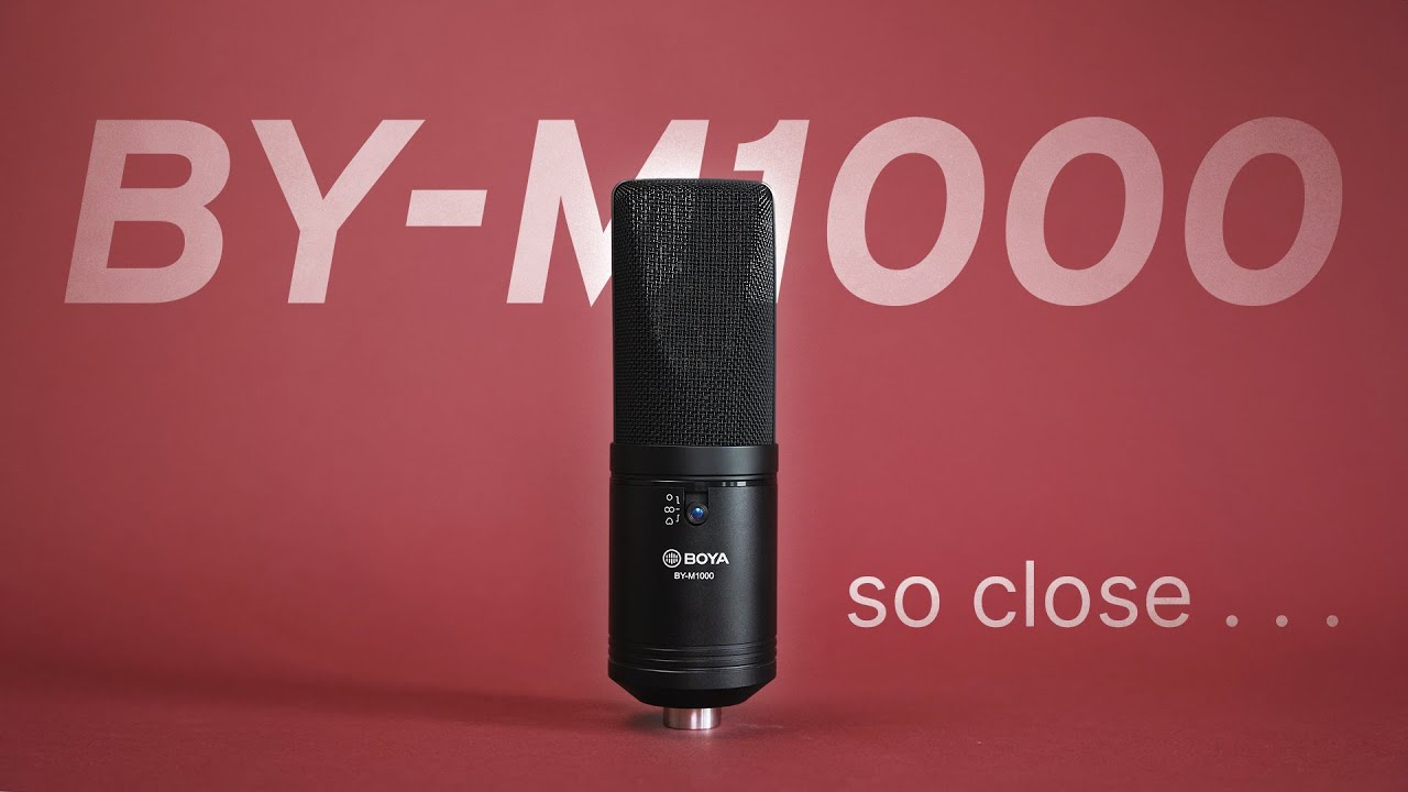 В этом микрофоне есть ПОЧТИ всё. Boya BY-M1000