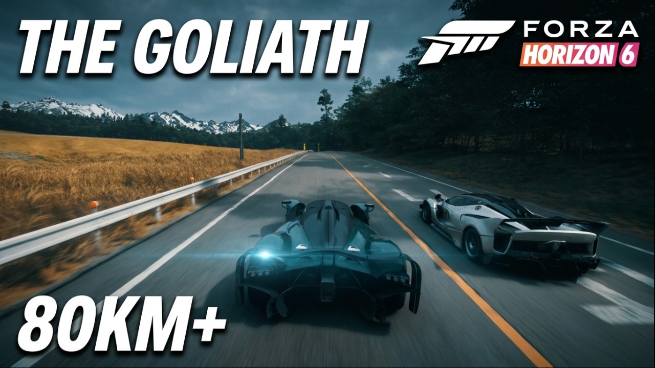 The Goliath - Aston Martin Valkyrie | Longest Race Ever in Forza Horizon 6