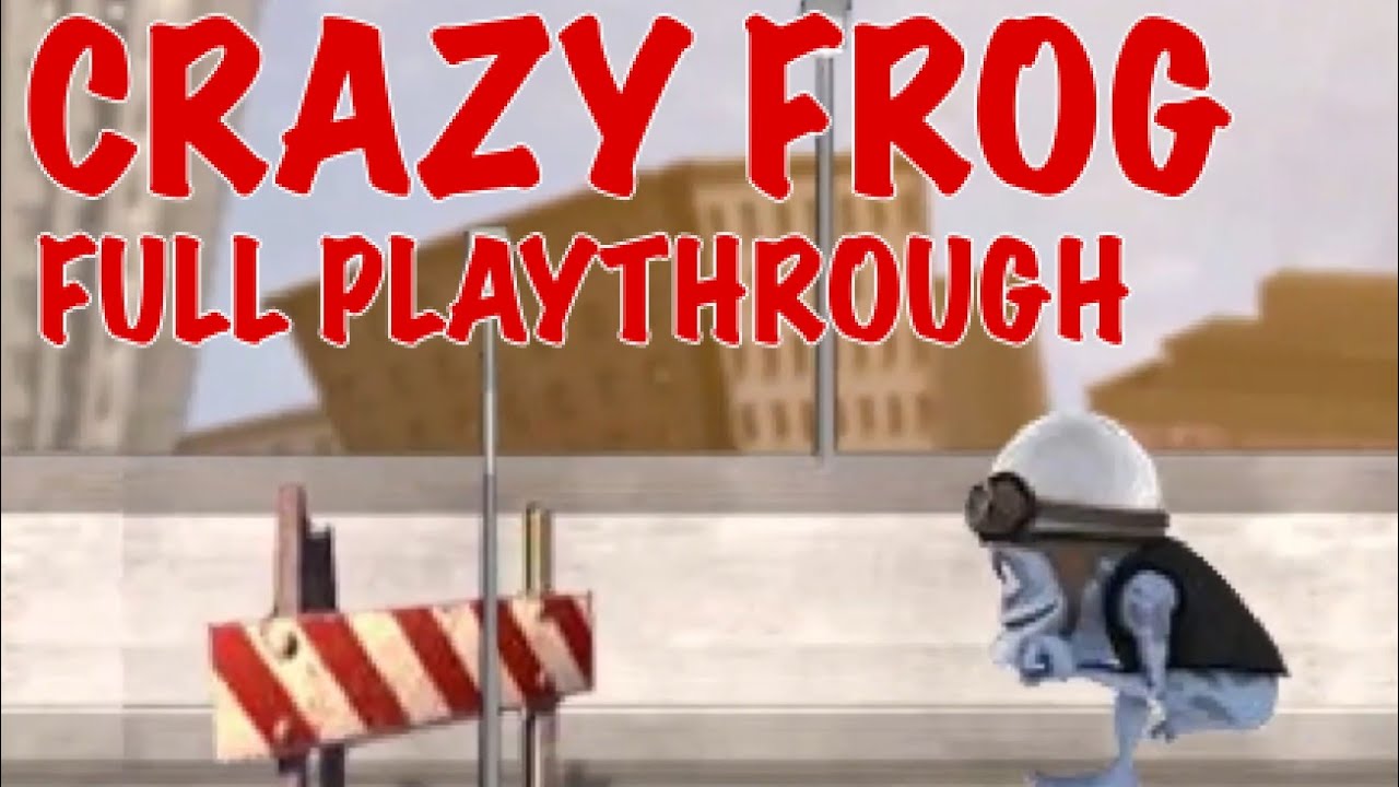 Crazy Frog Crazy Hits Flash Game (Full Playthrough)