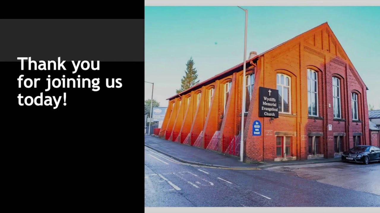 Wycliffe Memorial Evangelical Church Live Stream | 30/11/2025 AM