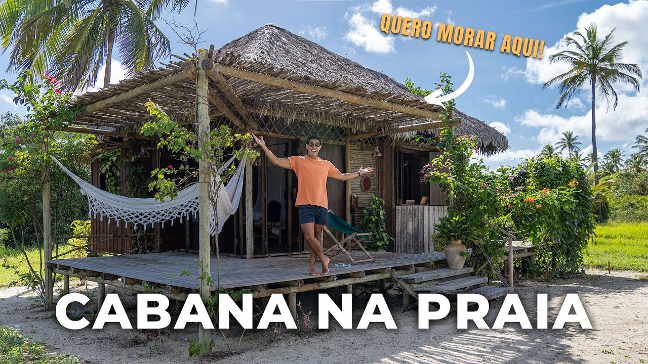 PREÁ, O OUTRO LADO DE JERICOACOARA | ficamos numa cabana na praia SENSACIONAL