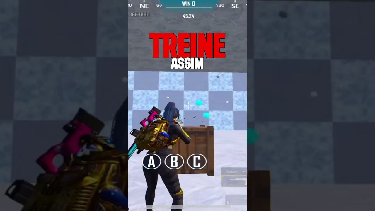 SE QUER MELHORAR PRECIS&Atilde;O NA TRANSFER&Ecirc;NCIA DE MIRA TREINE ASSIM.. PUBG MOBILE