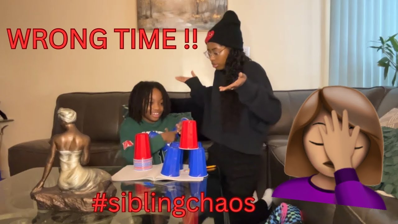 POV:WHEN YOUR BROTHER WANTS ATTENTION AT THE WRONG TIME!!!❌⏰😒 (SKIT)