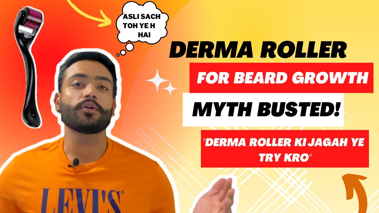😵 Derma Roller For Beard Growth- DO DERMA ROLLERS REALLY WORK? Derma Roller Beard 