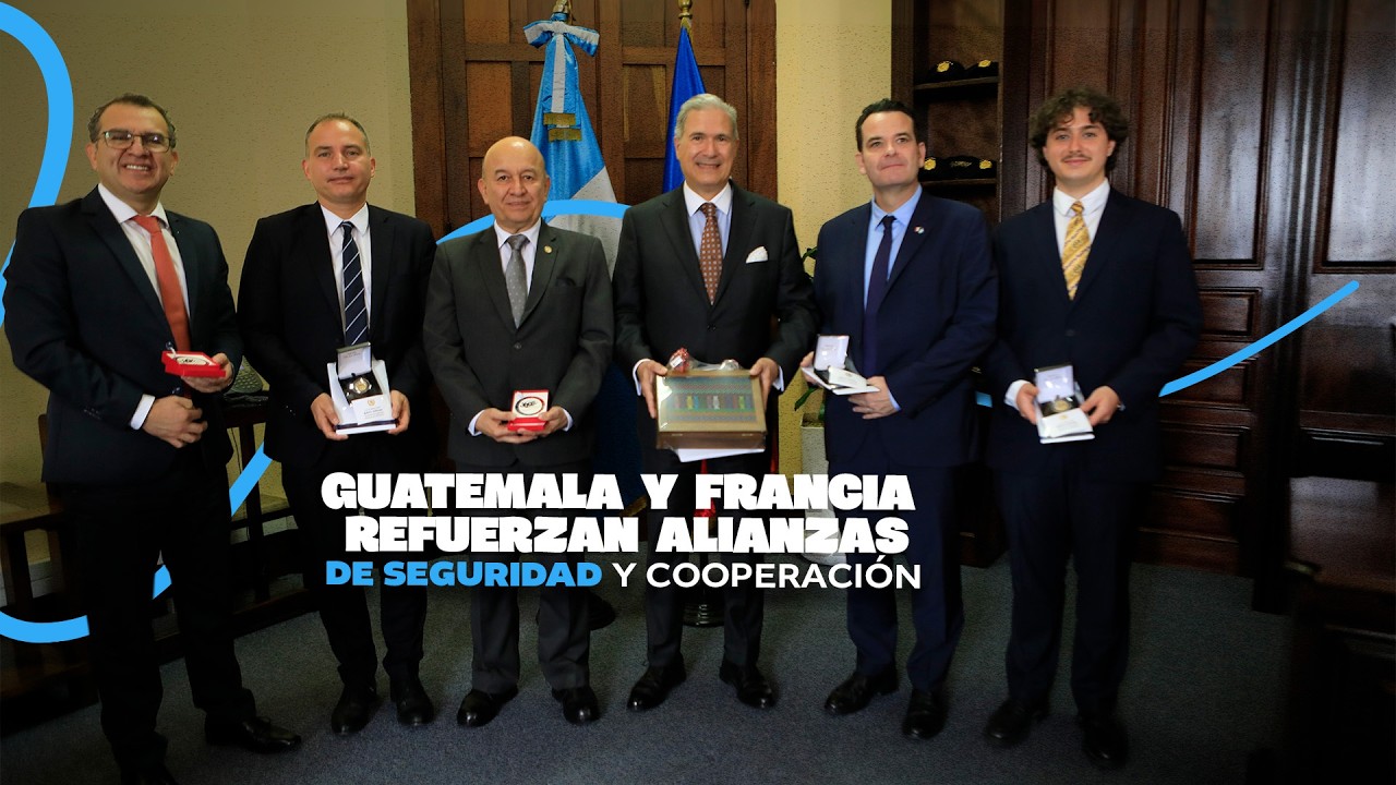 Guatemala y Francia fortalecen vínculos bilaterales