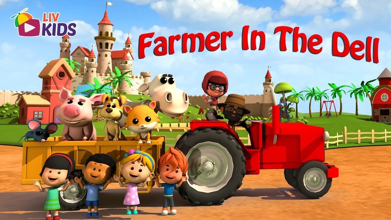 Farmer In The Dell Poem 2026 | New Nursery Rhyme Songs 2026 | Cartoons for Babies | New English Poem