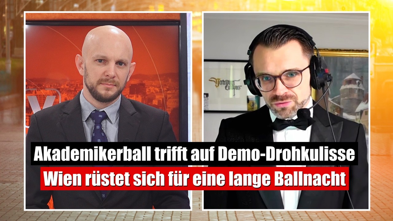 Akademikerball trifft auf Demo-Drohkulisse - Wir sprechen Klartext