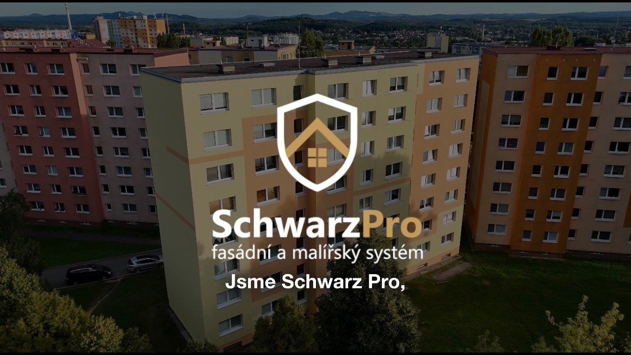 STOP špinavé fasádě! Jsme SchwarzPro- Specialisté na fasádní a malířské práce