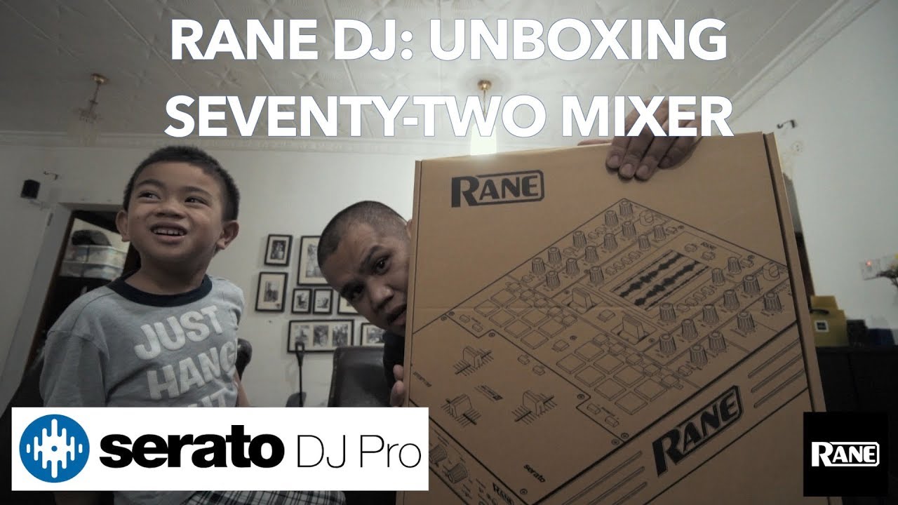 RANE DJ: RANE SEVENTY-TWO MIXER Unboxing
