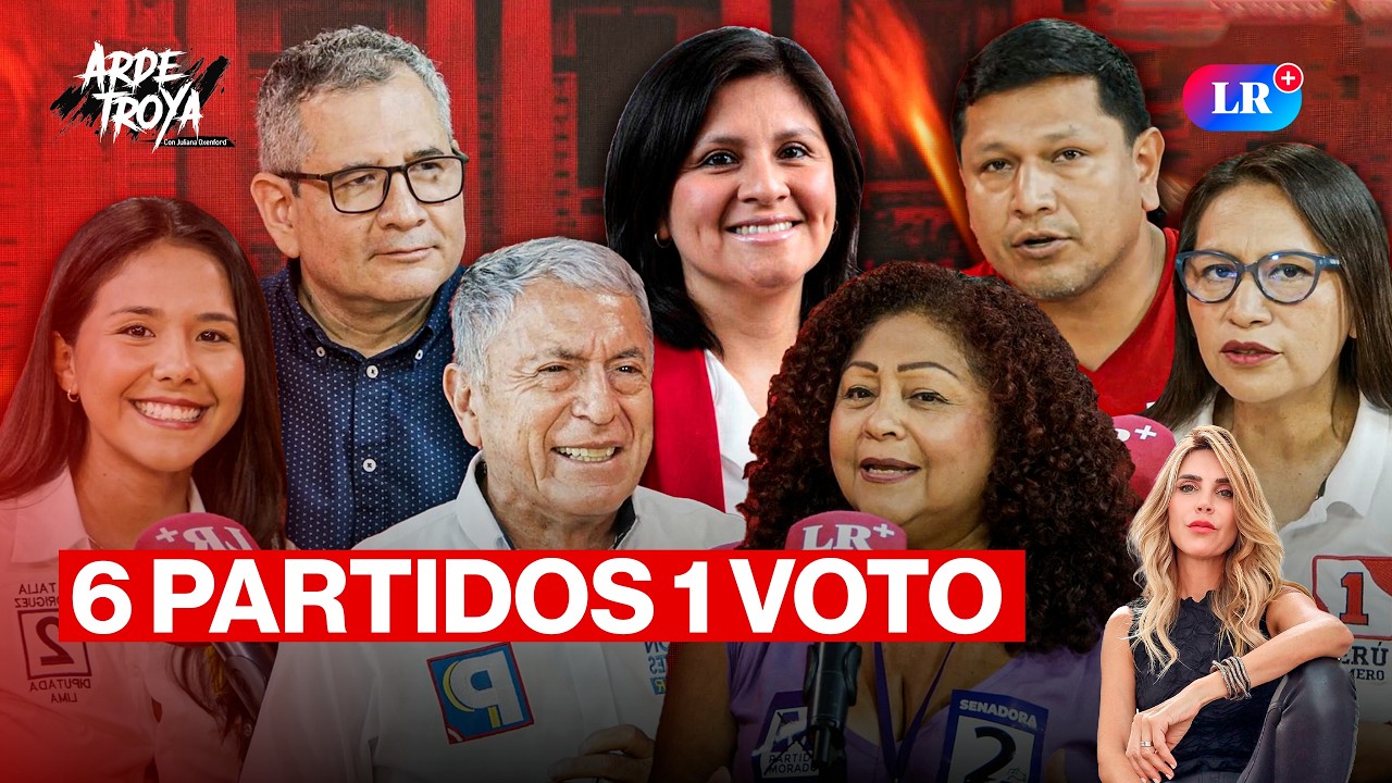 DE LA DERECHA A LA IZQUIERDA: CONOCE QUIÉN ES QUIÉN ANTES DE VOTAR | ARDE TROYA CON JULIANA OXENFORD