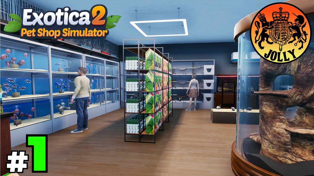 Exotica 2: Pet Shop Simulator | Эпизод 1 | Let's Play