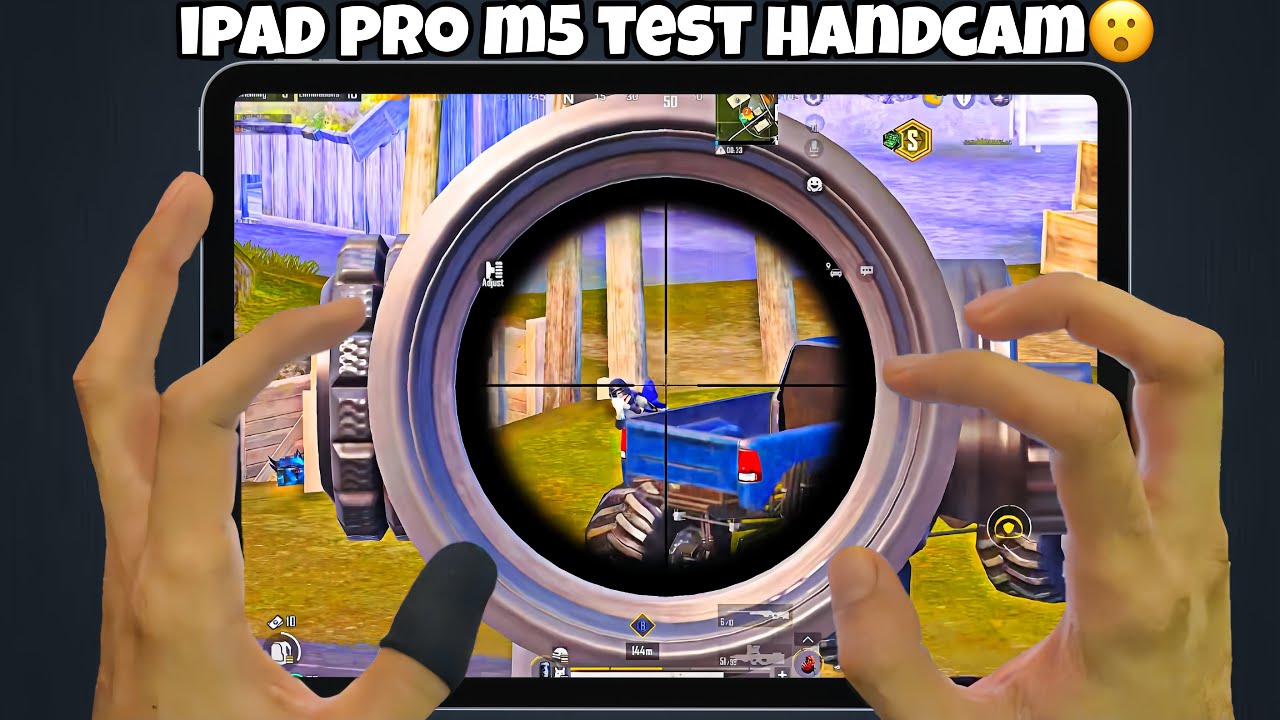 iPad Pro m5 😍 PUBG HANDCAM Smooth + 120 FPS 🔥 pubg test / Gameplay/ Best sensitivity
