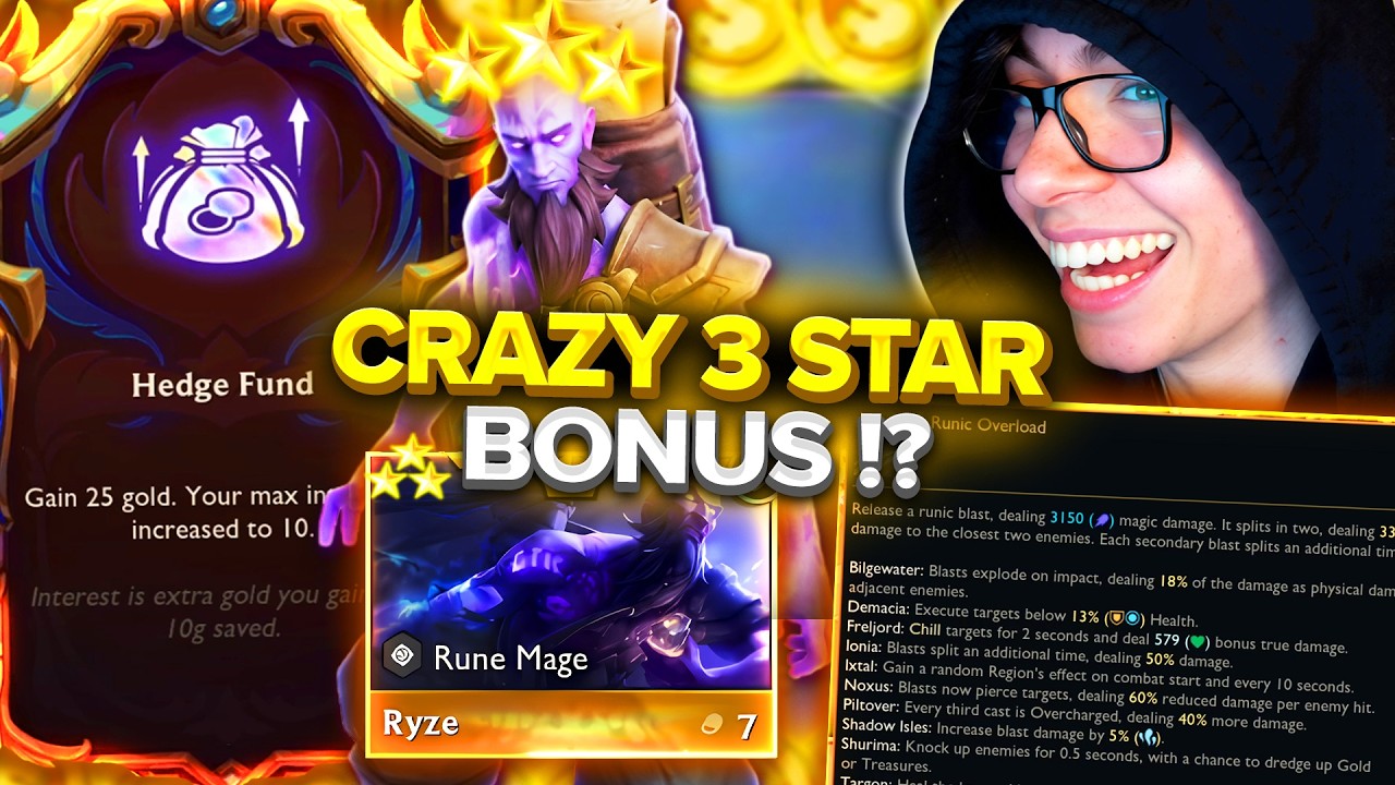 Ryze 3-Star Activates EVERY Region Passive at Once!? | TFT Set 16