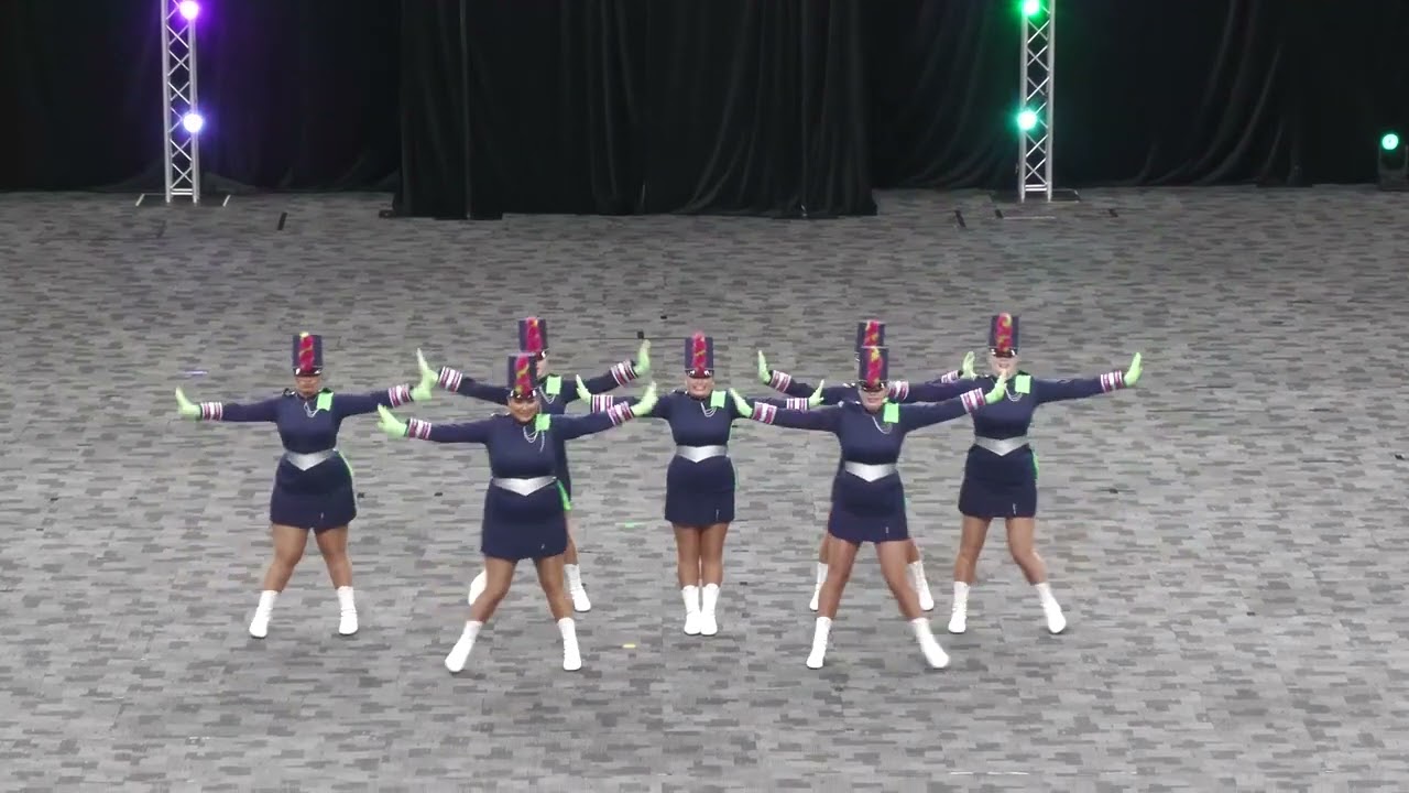 Madison Blues Senior Team 2023 at the inaugural DrillDance and Marching Tattoo