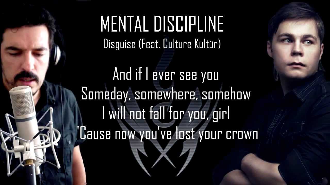 Mental Discipline - Disguise (Feat. Culture Kult&uuml;r) (LYRIC VIDEO) [futurepop / synthpop]
