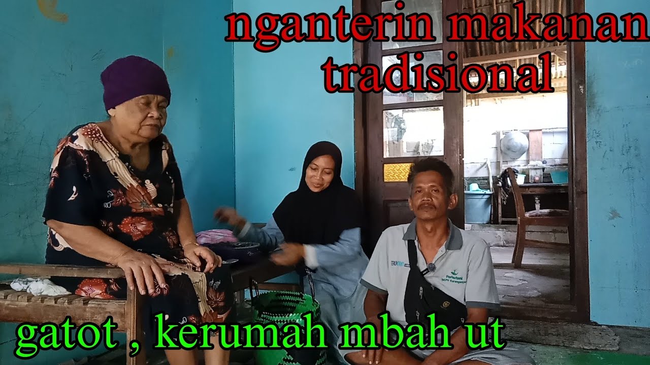 MBAH UTI MINTA DIBIKININ MAKANAN GATOT KHAS CILACAP 