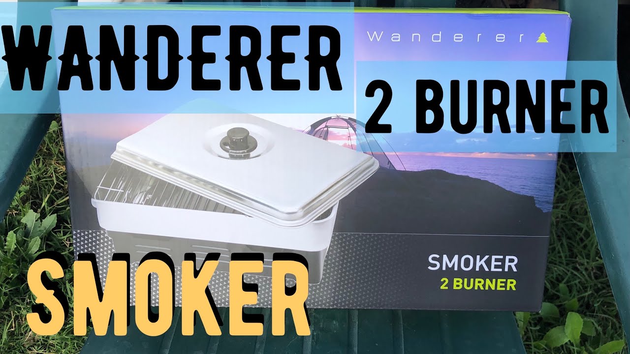 Обзор коптильни Wanderer 2 Burner / Копчёные рыбные крылышки