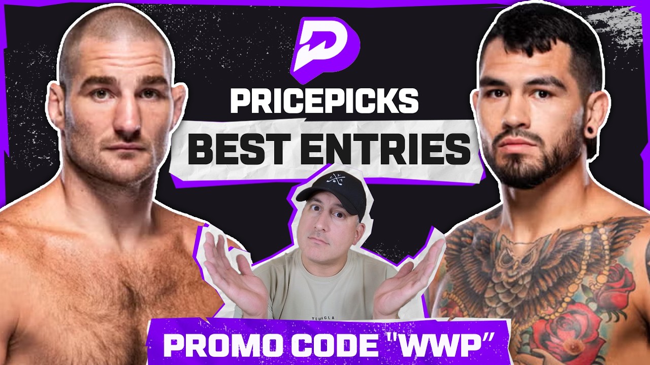 PRIZEPICKS Entry for UFC Houston: Strickland vs. Hernandez