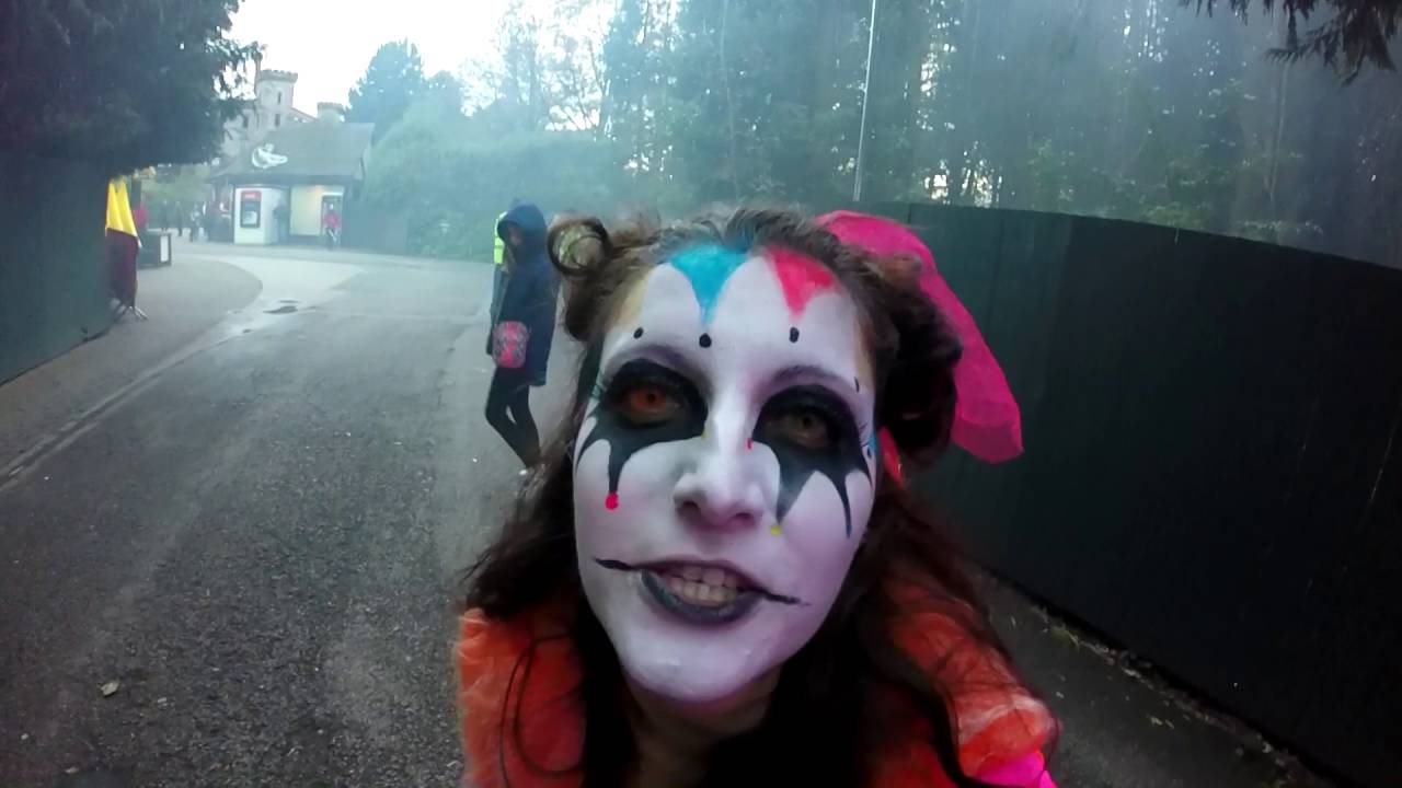 Alton Towers Scarefest Freak Show Scare Zone 2016 HD